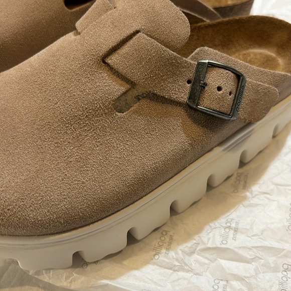 NWOB Womens’s Papillio By Birkenstock Size 39 (8-8.5) Warm Sand - Picture 7 of 11